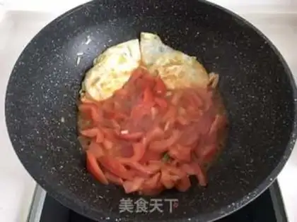 Make Tomato mushroom noodles step 3
