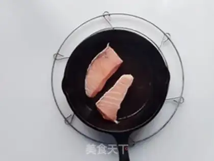 Make Fried salmon step 4