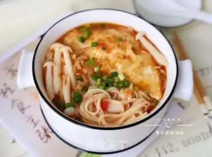 Make Tomato mushroom noodles step 9