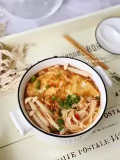 Make Tomato mushroom noodles step 10