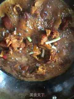 Make Red burning pig hoof step 8