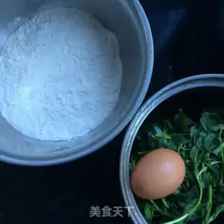 Make A sprout egg cake step 0