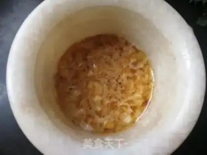 Make Garlic lentils step 3