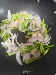 Make Garlic fire step 0