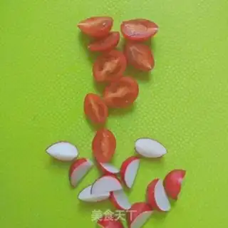Make Leather salad step 1