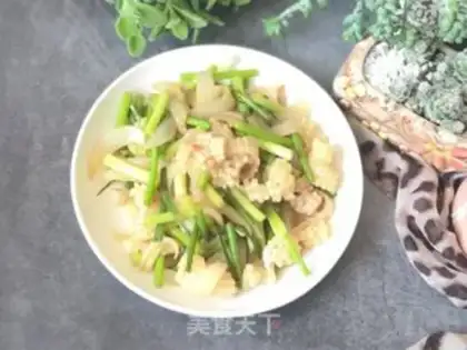 Make Garlic fire step 6