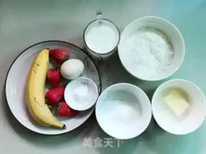 Make Strawberry muffins step 0