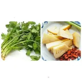Make Spring chop soup step 2