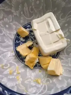 Make Mango cheesecake step 1