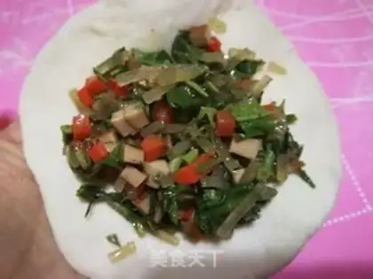Make ♪ ♪ Spam beans dry powder buns ♪ step 20