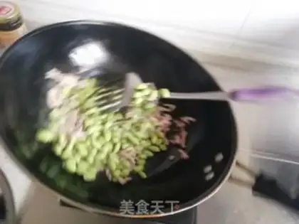 Make Snow veal swirl, soybeans step 2