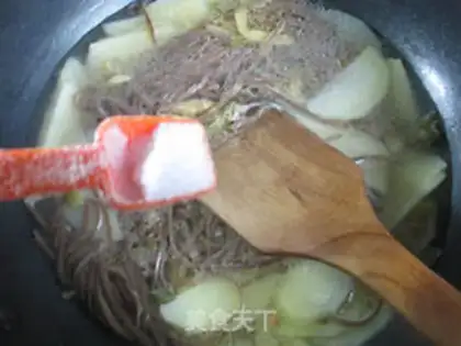 Make ♪ Squeeze the potato noodle ♪ step 5