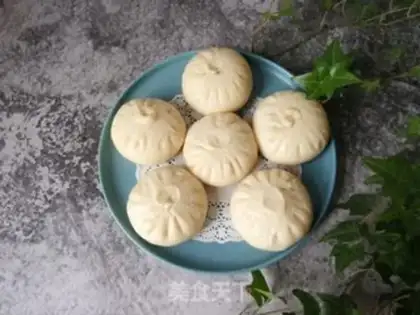 Make ♪ ♪ Spam beans dry powder buns ♪ step 23