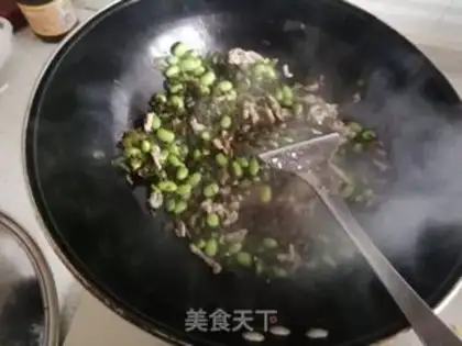 Make Snow veal swirl, soybeans step 4
