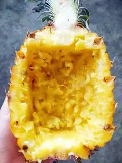 Make Pineapple rice step 3