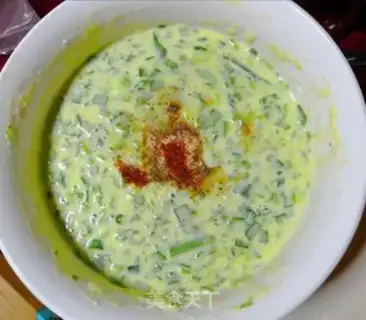 Make Fried omelet step 4