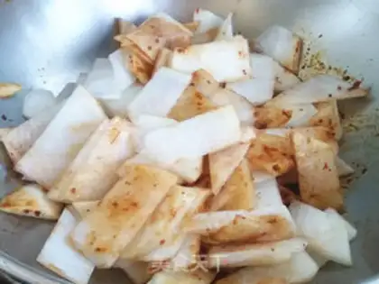 Make Spicy carrots step 3