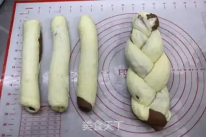 Make Marble bouquet toast step 8
