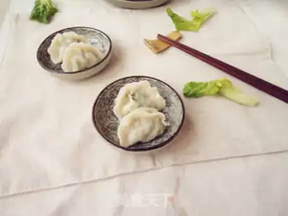 Make Porridge pork dumplings step 10