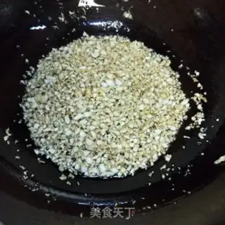 Make Garlic lard step 3