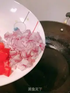Make Pineapple rice step 2