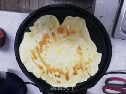 Make Homemade sauce pancakes step 8