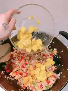 Make Pineapple rice step 10