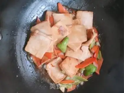 Make Carrot burns tofu step 7