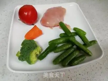 Make Vegetable chicken pancakes step 0