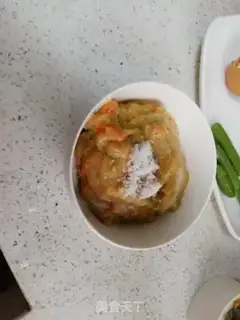 Make Vegetable chicken pancakes step 3