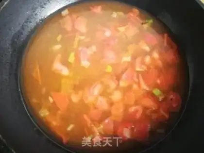 Make Tomato bean noodle step 5