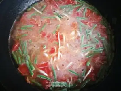 Make Tomato bean noodle step 7