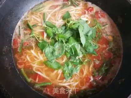 Make Tomato bean noodle step 9