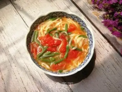 Make Tomato bean noodle step 12