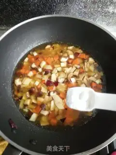Make Sour-dry potato hand noodles step 9