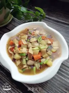 Make Sour-dry potato hand noodles step 15
