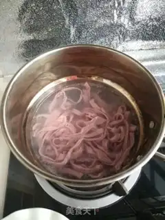 Make Sour-dry potato hand noodles step 16