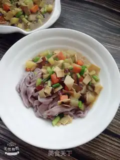 Make Sour-dry potato hand noodles step 19