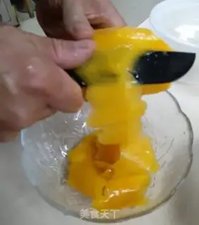 Make Mango coconut rice step 4