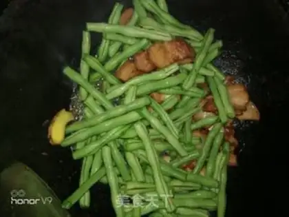Make Five flowers and four beans step 5