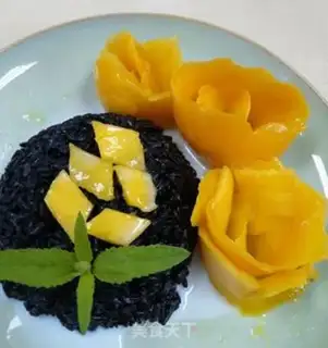 Make Mango coconut rice step 6