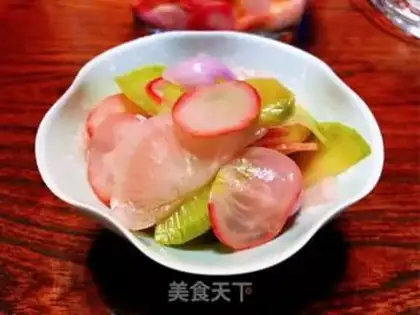 Make Japanese one night stain step 7