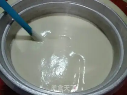 Make Coconut juice early cake step 3