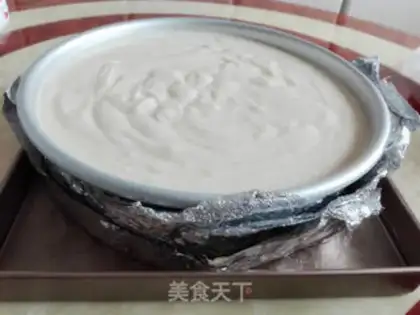 Make Coconut juice early cake step 5