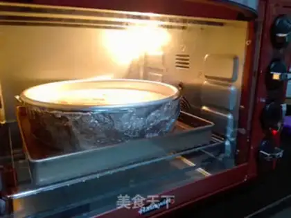 Make Coconut juice early cake step 6