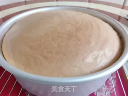 Make Coconut juice early cake step 7