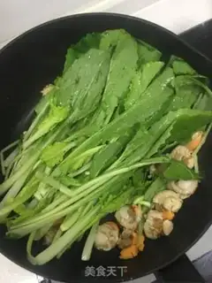 Make Scallops and scallops step 3