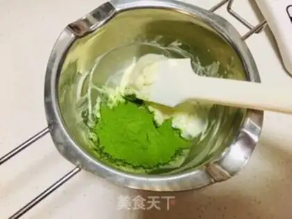Make Tea white chocolate pound cake step 5