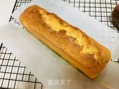 Make Tea white chocolate pound cake step 8