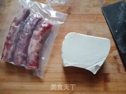 Make Weenie tofu step 0